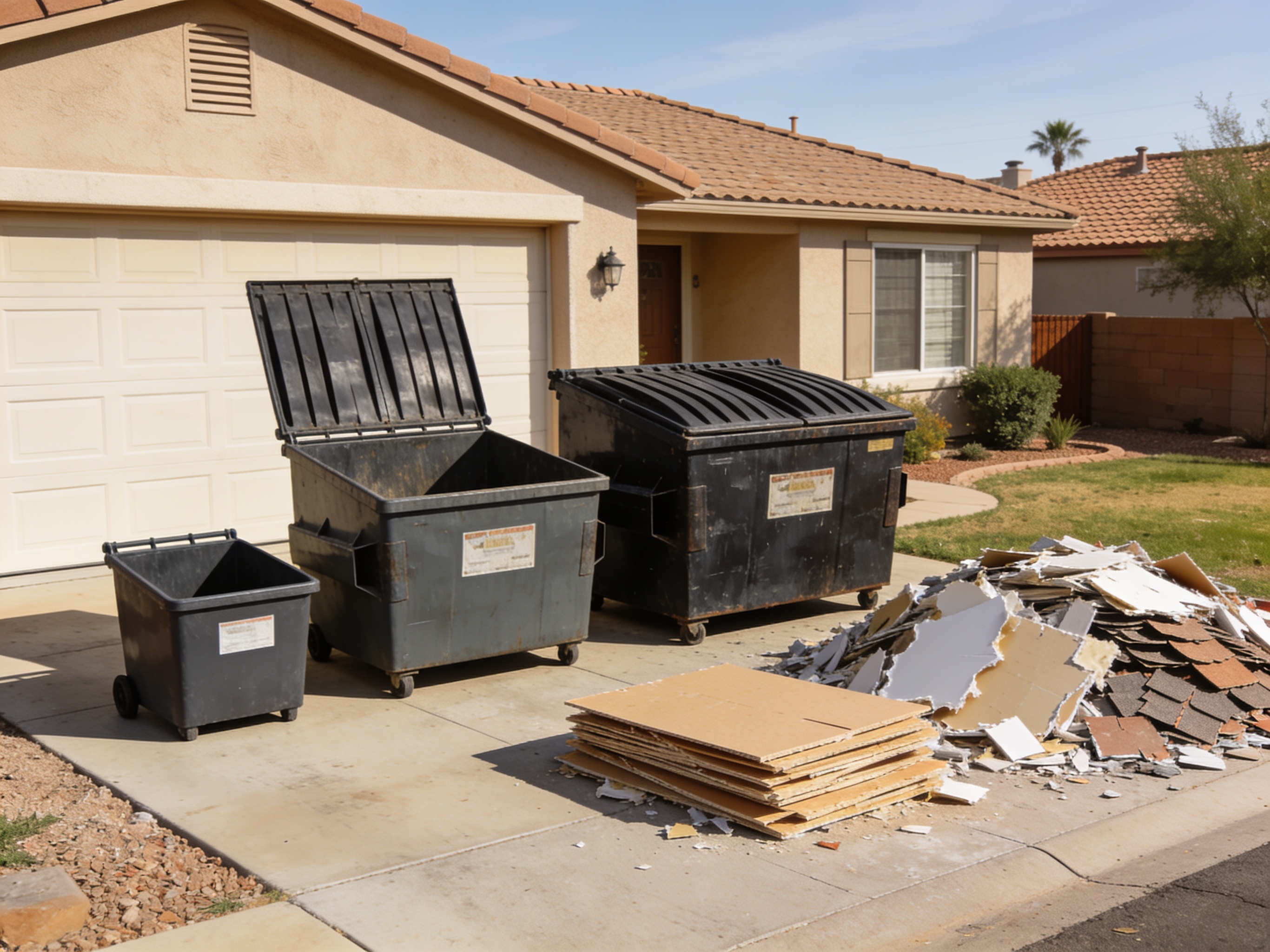 How to Pick the Right Dumpster Size for a Gilbert Home Remodel